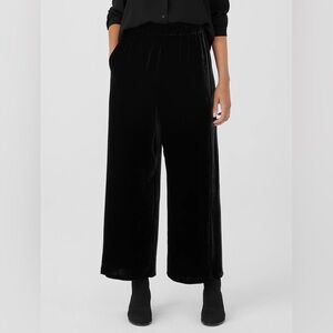 - NWT Eileen Fisher Velvet Wide-Leg Pant